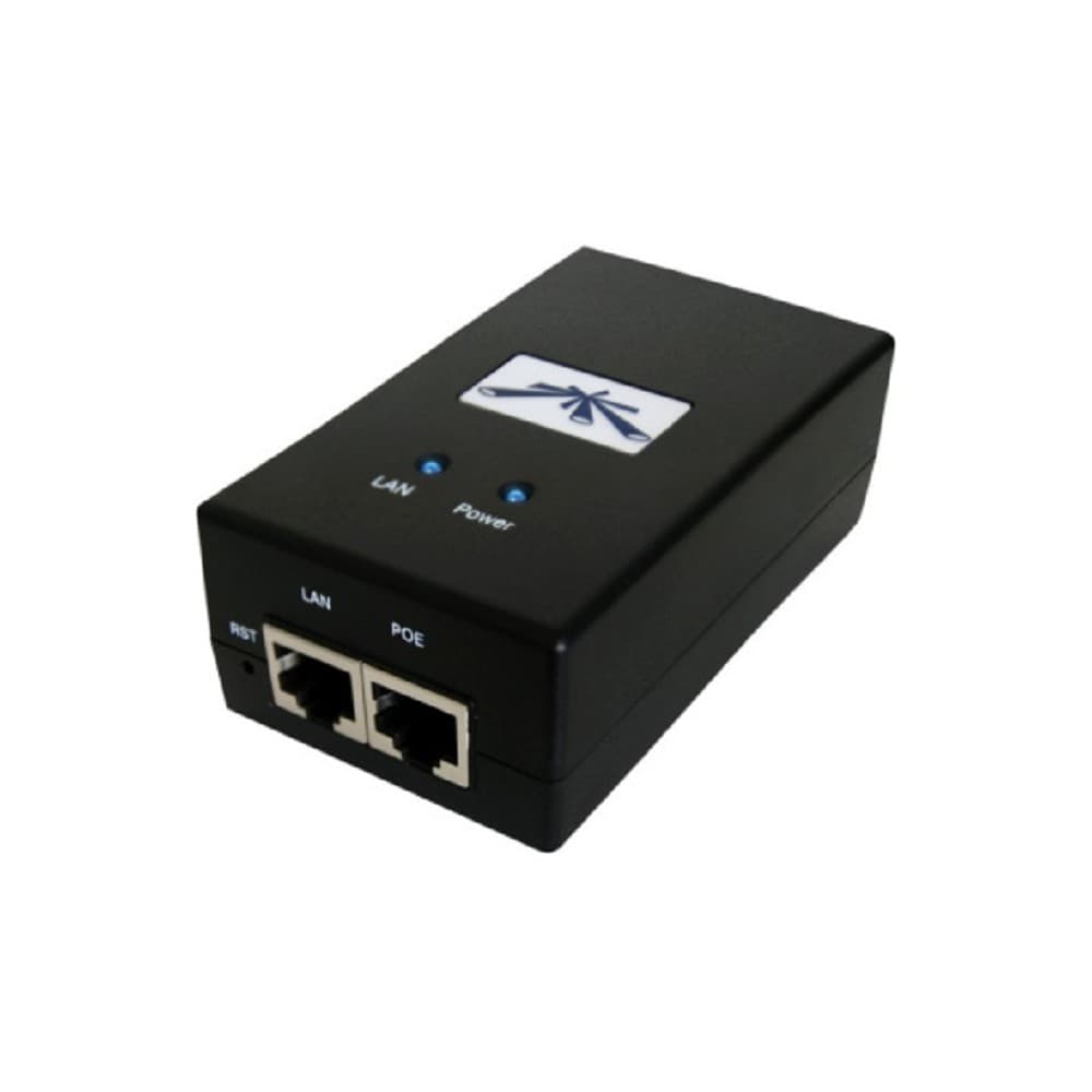 Повреждение упаковки UBIQUITI POE-24-12W-G EU (Black) Блок питания с PoE, 220 VAC -> 24 VDC, 0.5А
