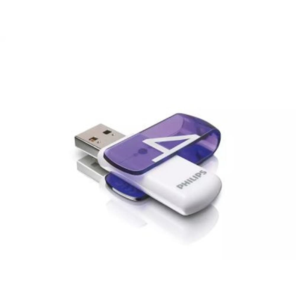 PHILIPS USB Drive 4GB VIVID2.0 4GB, USB 2.0