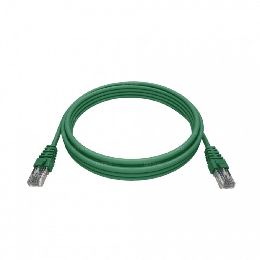 NTSS Патч-корд NTSS RJ45/8P8C, T568B UTP 6 кат. литой, 1 метр, LSZH, зеленый NTSS-PC-UTP-RJ45-6-1.0-LSZH-GN