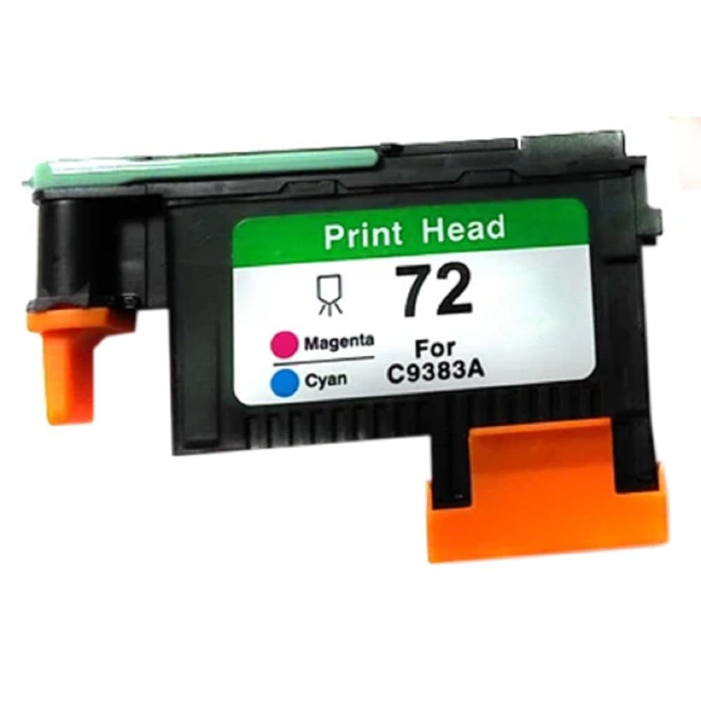 -/ Печатающая головка NVP 72 (NV-C9383A-RE) Magenta and Cyan для HP Designjet T610/T770/T790 (восстановленная, совместимая)