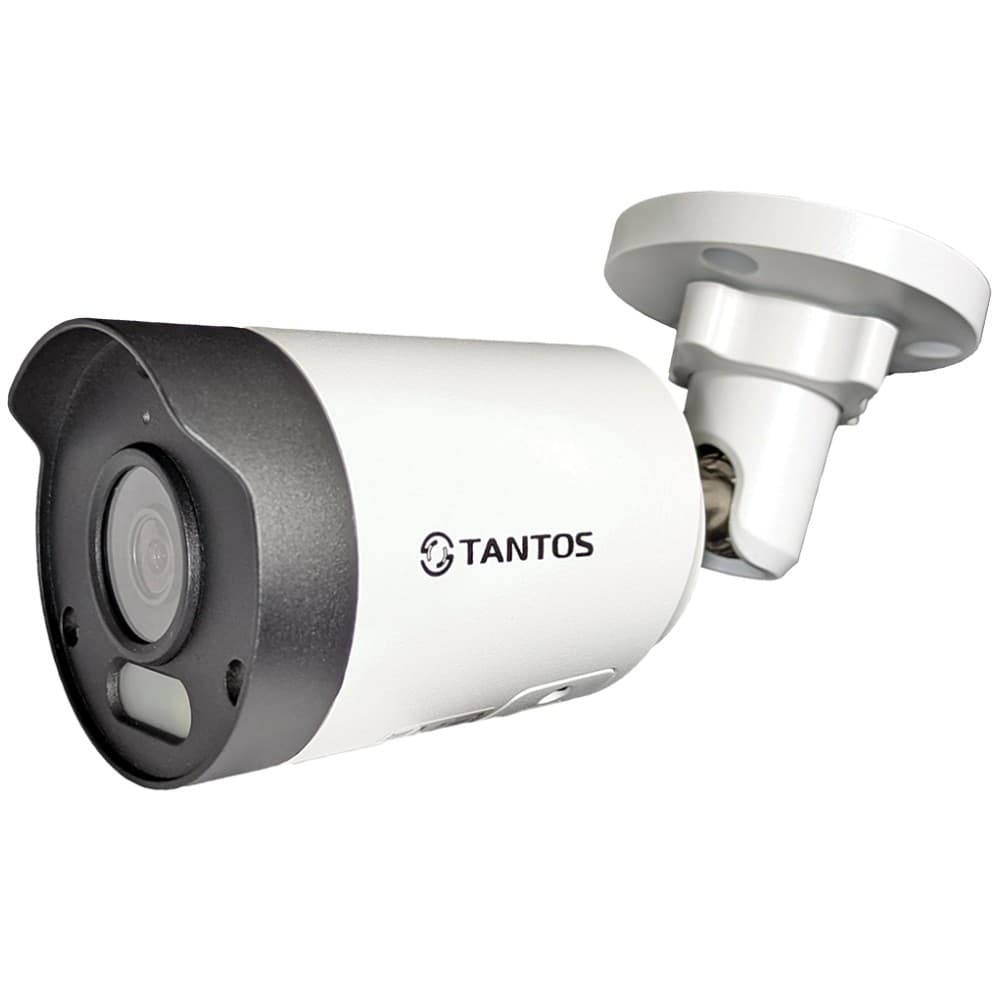 Камера видеонаблюдения IP Tantos TSi-Pe25FP 2.8-2.8мм цв. корп.:белый/черный (00-00122956)