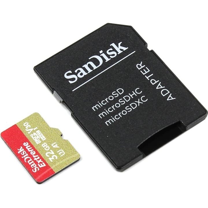 Micro SecureDigital 32Gb SanDisk SDSQXAF-032G-GN6MA
