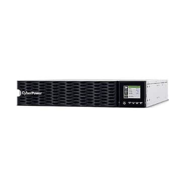 ИБП CyberPower OL6KERTHD {Online, 6000VA/6000W USB/RS-232+Сухой контакт/EPO/SNMPslot (2 C19, 4 C13, клеммная колодка) 2U, 5Ач х12}