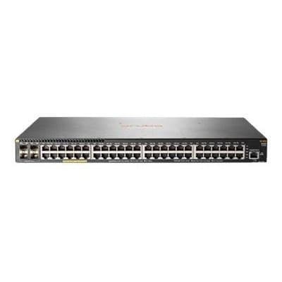 HP JL262A Коммутатор HPE Aruba 2930F 48G Rackmount Gigabit Managed Switch, 48x RJ-45, 4x SFP, 370W PoE+