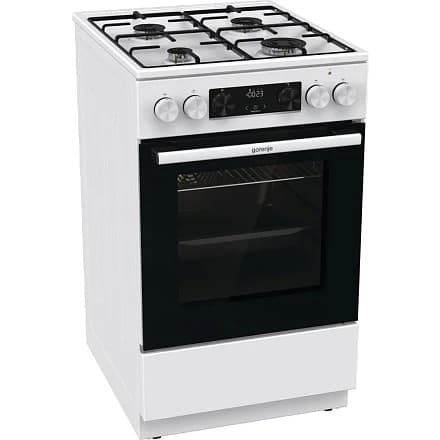 Плита Комбинированная Gorenje GK5C60WJ белый (без крышки) реш.сталь