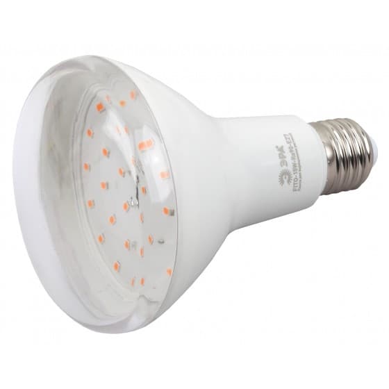 Эра Б0039173 Фитолампа для растений светодиодная FITO-15W-Ra90-E27 полного спектра 15 Вт Е27