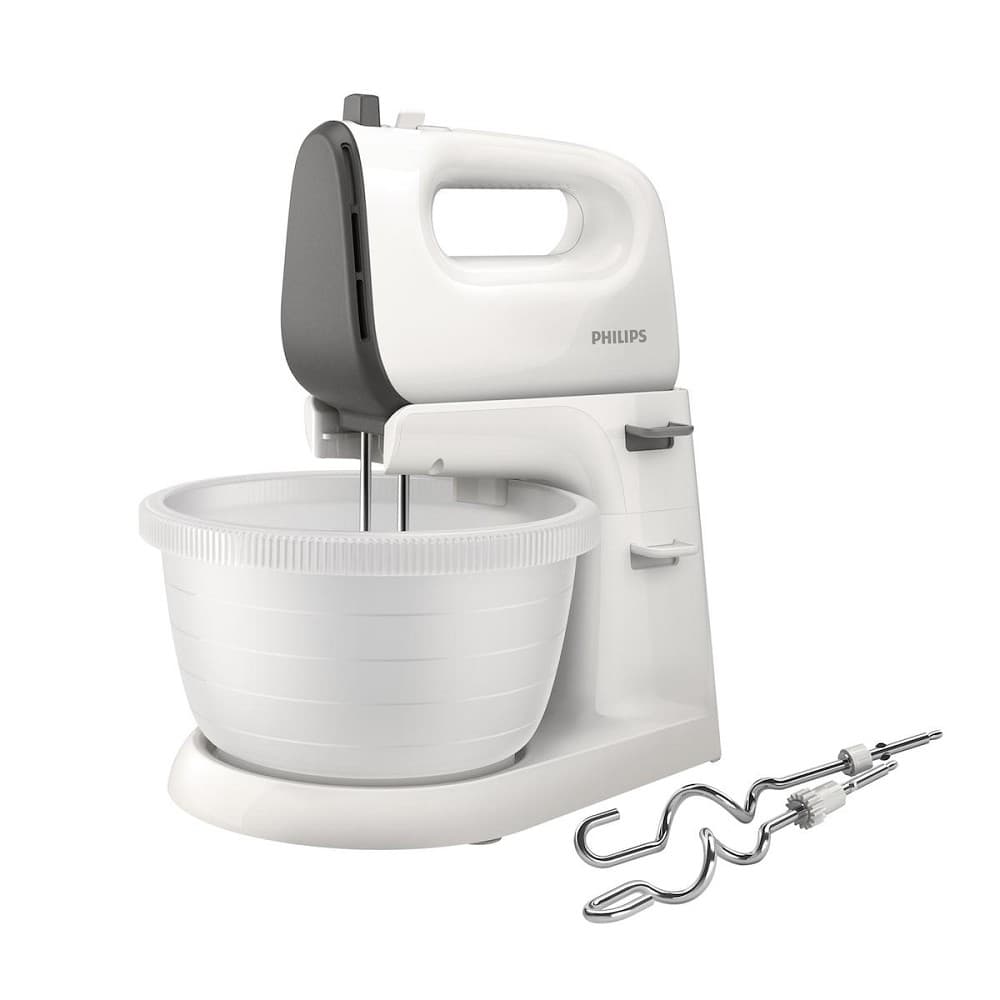 PHILIPS HR3745/00 Миксер стационарный 450Вт белый/серый