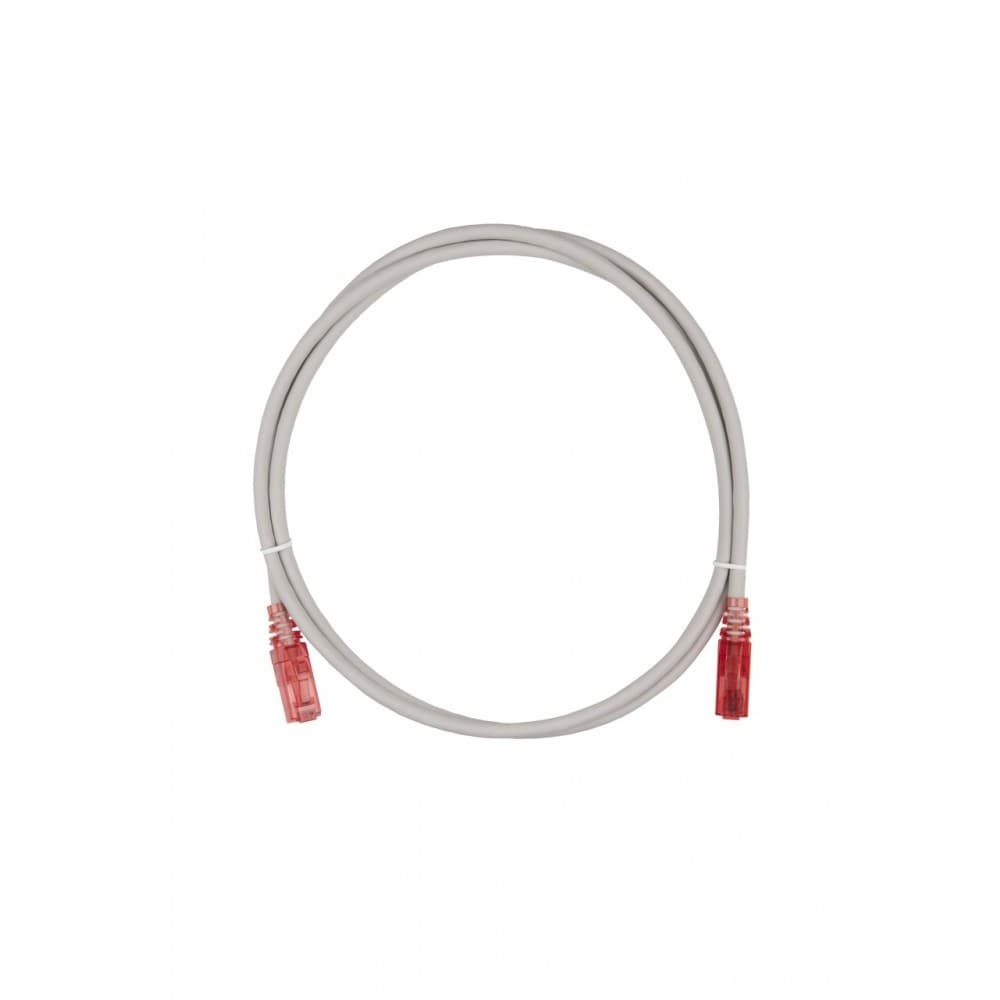 Hyperline PC-LPM-UTP-RJ45-RJ45-C5e-1.5M-LSZH-GY Патч-корд U/UTP, Cat.5e, LSZH, 1.5 м, серый