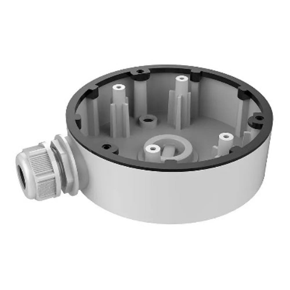 iFLOW F-AY10030 Монтажная коробка, белая, для купольных камер, алюминий, 120?37.2мм