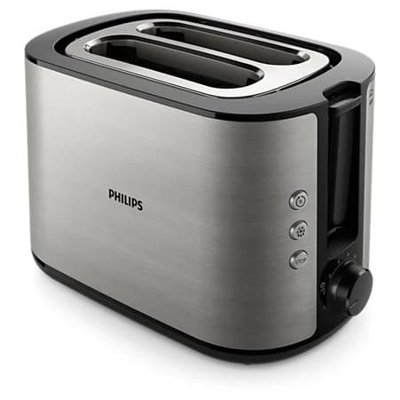 PHILIPS HD2650/90 Тостер , 950Вт, серебристый