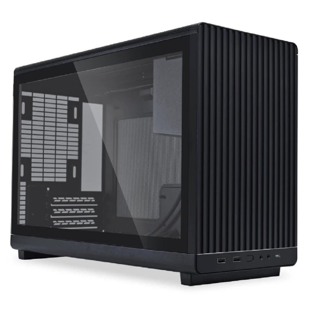 Lian Li Корпус A3-mATX TG Black / Tempered Glass Edition / Bottom Dust Filter / G99.A3X.10R/G99.A3X.R0