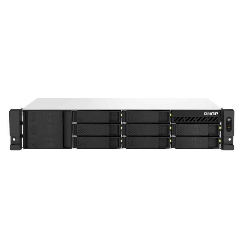 QNAP TS-873AEU-4G Сетевое хранилище NAS 8-bay стоечный Ryzen V1500B