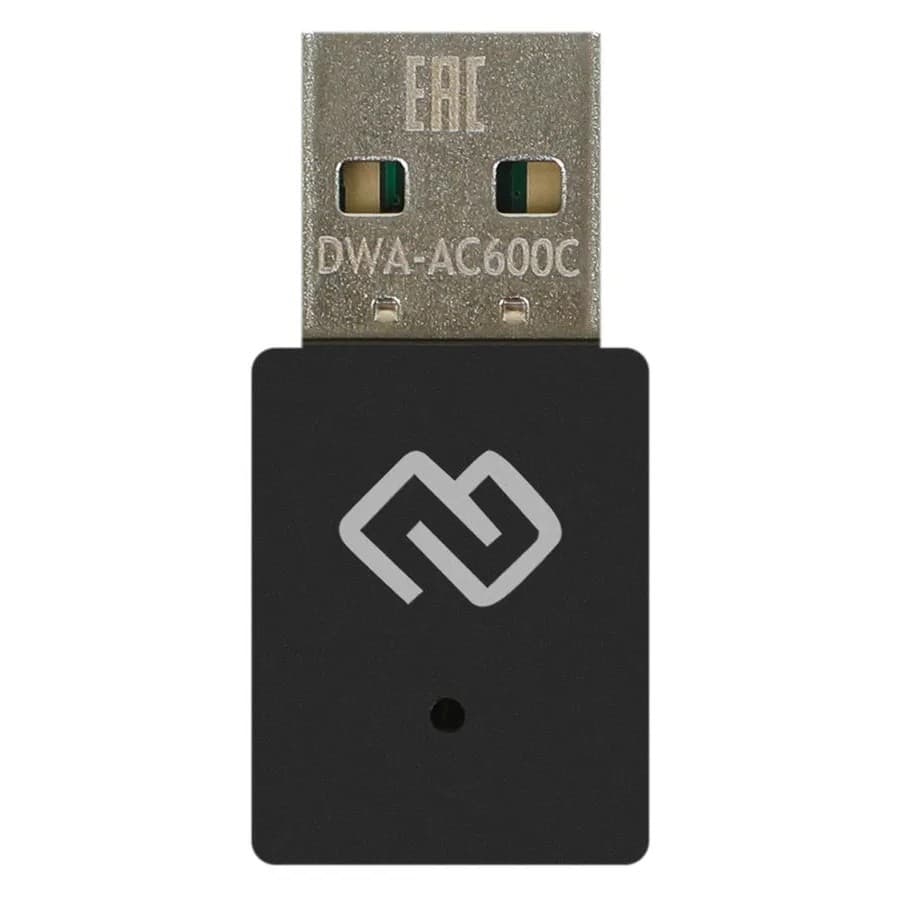 Digma DWA-AC600C Net Adapter WiFi AC600 USB 2.0 (ant.int) 1ant. (pack:1pcs)