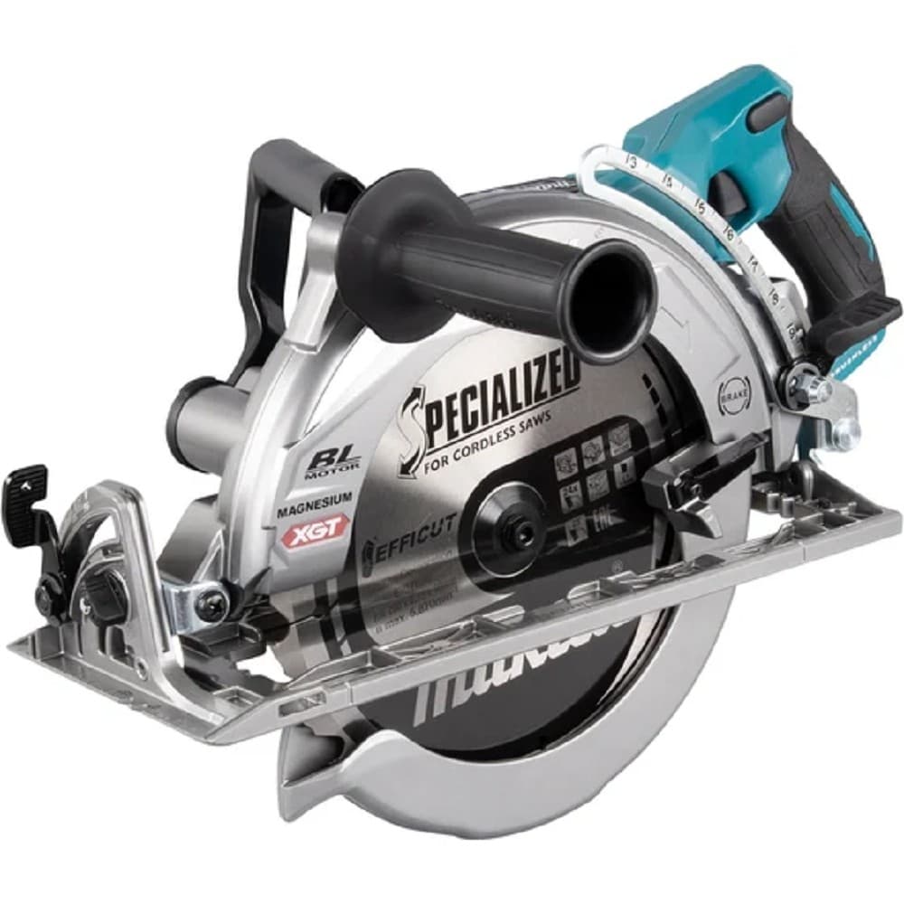Циркулярная пила Makita RS002GZ, 260мм, аккумуляторная, 40В, без АКБ, без ЗУ