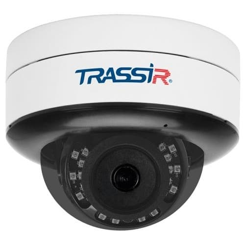 TRASSIR TR-D3123IR2 v6 2.7-13.5 Уличная 2Мп IP-камера с ИК-подсветкой. Матрица 1/2.7" CMOS, разрешение 2Мп