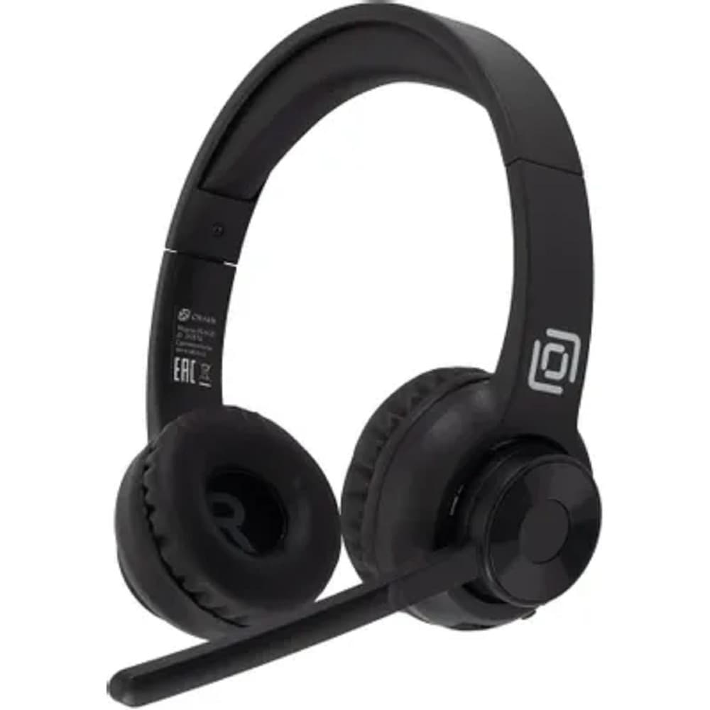 Oklick HS-M310 черный 1.5м накладные BT