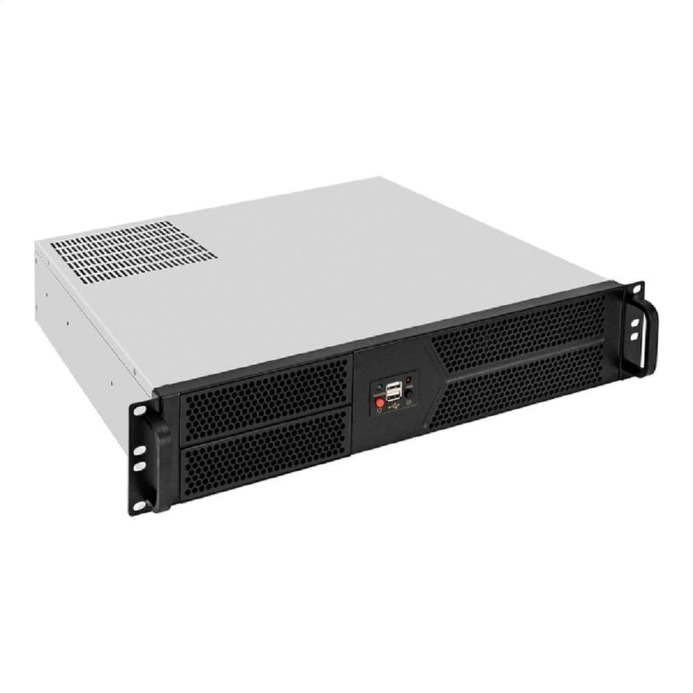 Exegate EX298539RUS Серверный корпус ExeGate Pro 2U400-04 RM 19", высота 2U, глубина 400, БП 700RADS, 2*USB