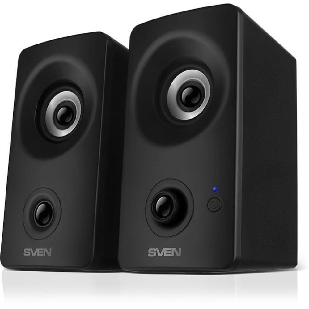 Колонки Sven 405 2.0 черный 8Вт