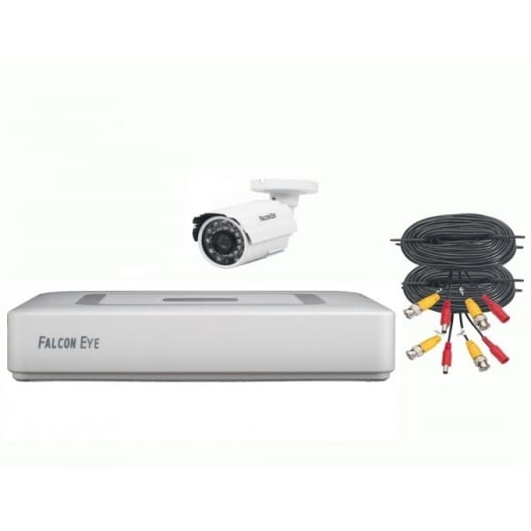 Falcon Eye FE-104MHD KIT START SMART Комплект видеонаблюдения 4 канальный + 1 камера