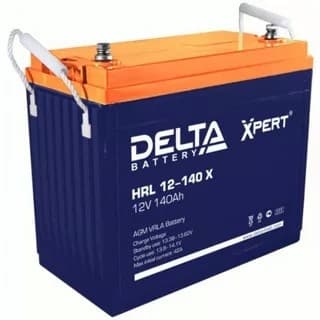 Delta HRL 12-140 X (140А\ч, 12В) свинцово- кислотный аккумулятор