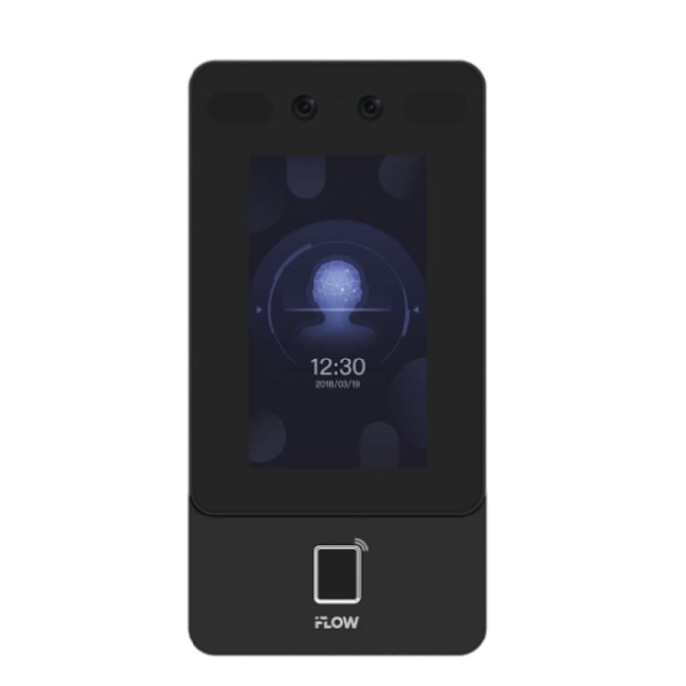 iFLOW F-KD-3322PMFCW Терминал доступа с распознаванием лиц (Mifare 1K + отпечатки пальцев)