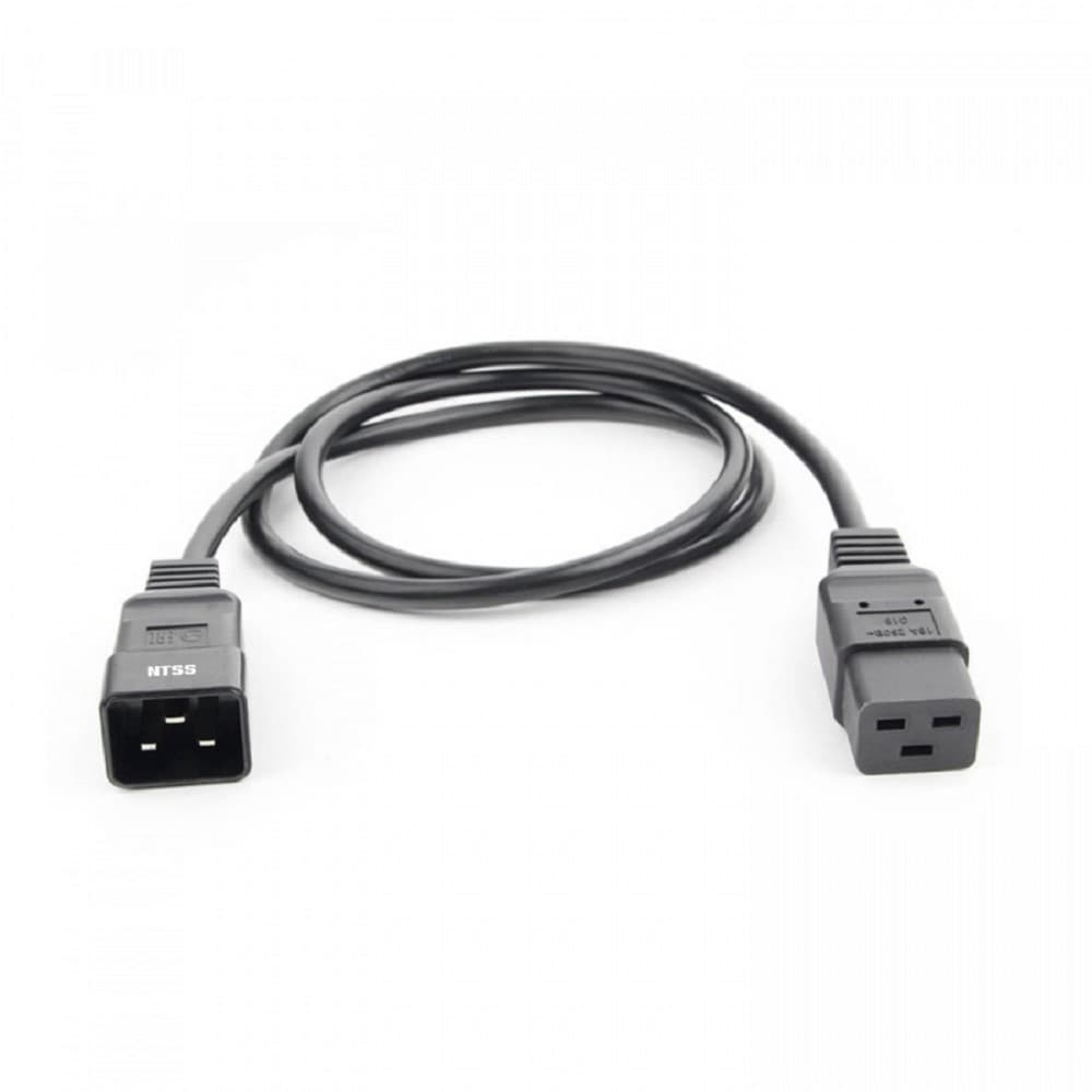 NTSS Шнур питания NTSS для БРП IEC 60320 C19 – IEC 60320 C20, 3х1.0, 1.8 м, ГОСТ NTSS-PC19201