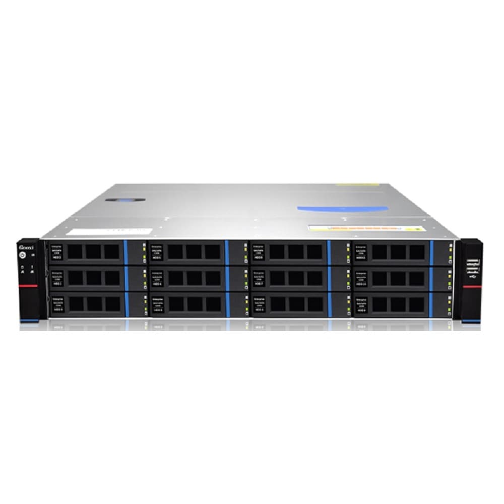 Gooxi RMC2112-670-HS-D 2U 12x 3.5" (2.5"); 2x 2.5" rear SAS/SATA; 12Gb/s passive backplane (3xSFF-8643); MB EEB/CEB/ATX/Micro ATX; 7x LP slots; 2x1300W(EU power cables), rail