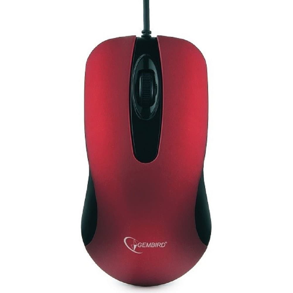 Gembird MOP-400-R красный USB