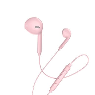 Повреждение упаковки HOCO M55/ Наушники + микрофон/ Кнопка ответа/ 1.2м/ 3.5 mm jack/Pink