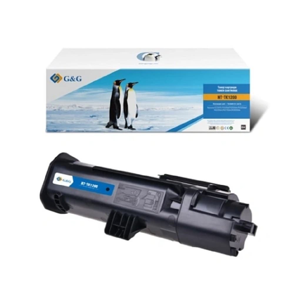 Картридж лазерный G&G NT-TK1200 черный для Kyocera ECOSYS P2335d/P2335dn/P2335dw/M2235dn/M2735dn/M2835dw (3000стр.)