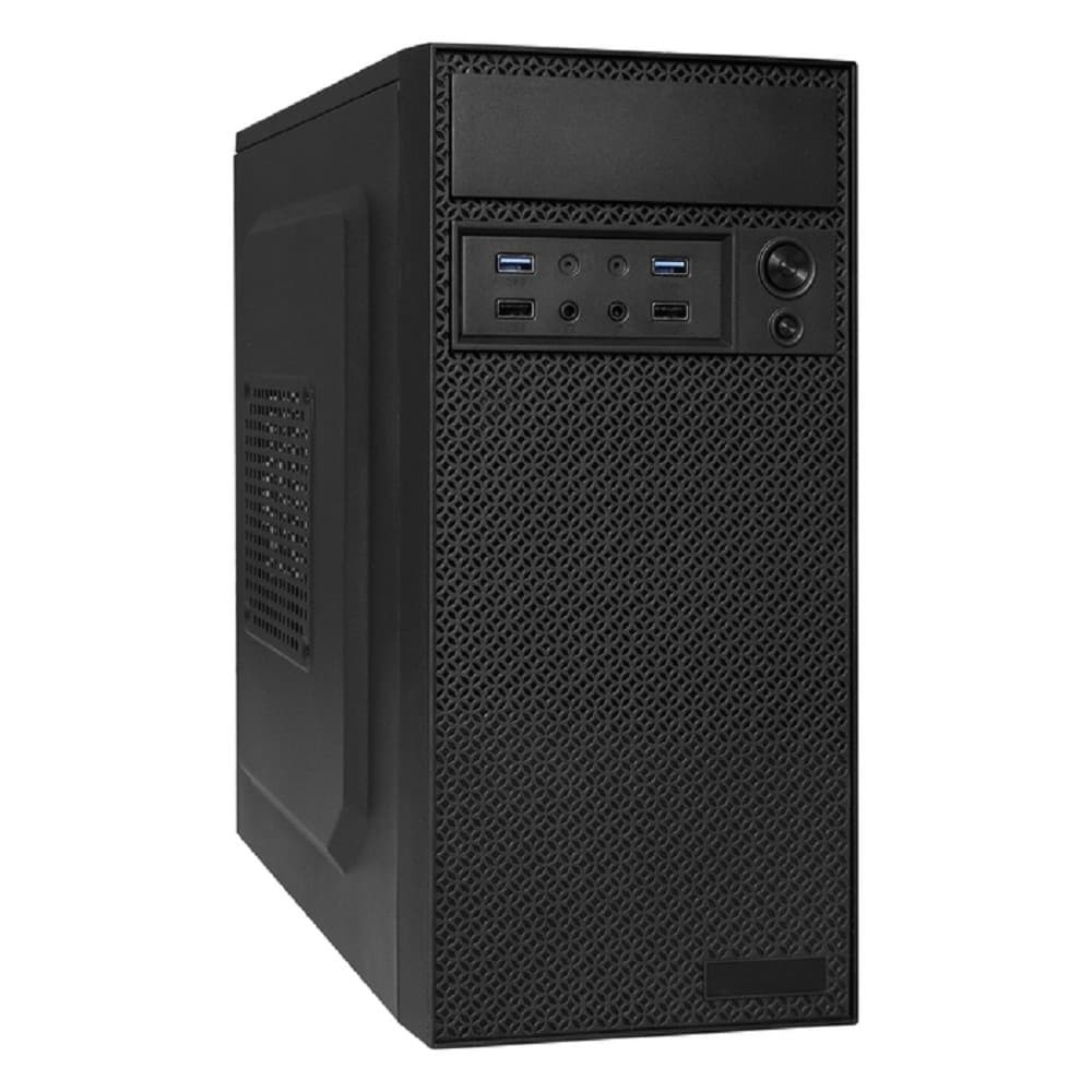 Exegate EX299135RUS Корпус Minitower ExeGate BAA-109U2-AA500 (mATX, БП AA500 с вент. 8см, 2*USB+2*USB3.0, аудио, черный)
