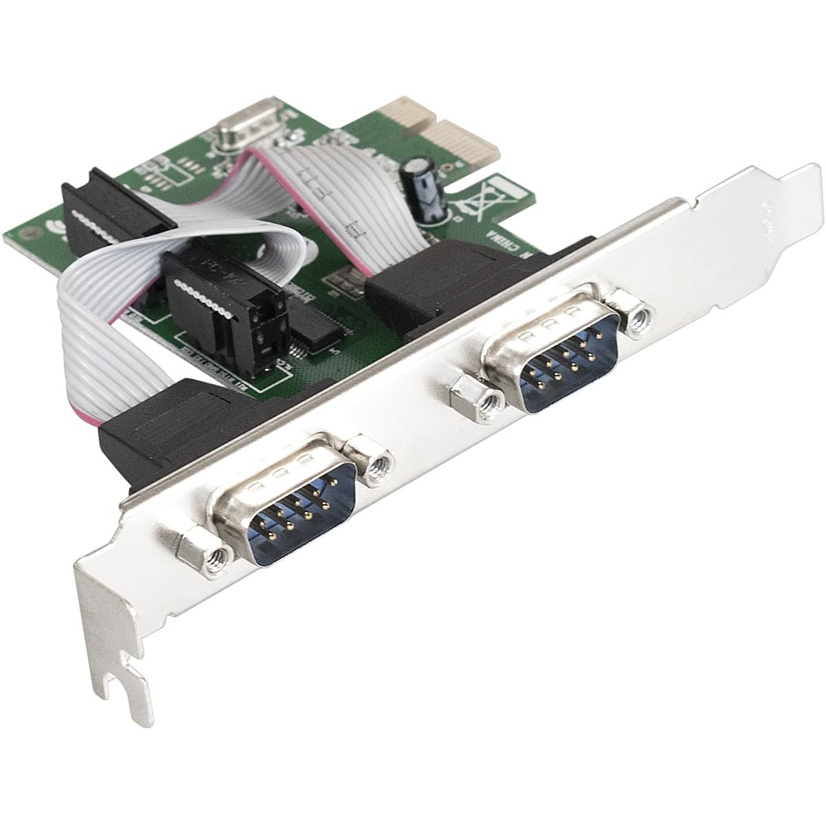 Exegate EX283706RUS Контроллер EXE-307 PCI-E, 2*COM port (OEM)