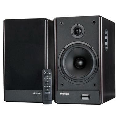 MICROLAB SOLO-26 пульт 2.0 wooden 130 Вт RMS