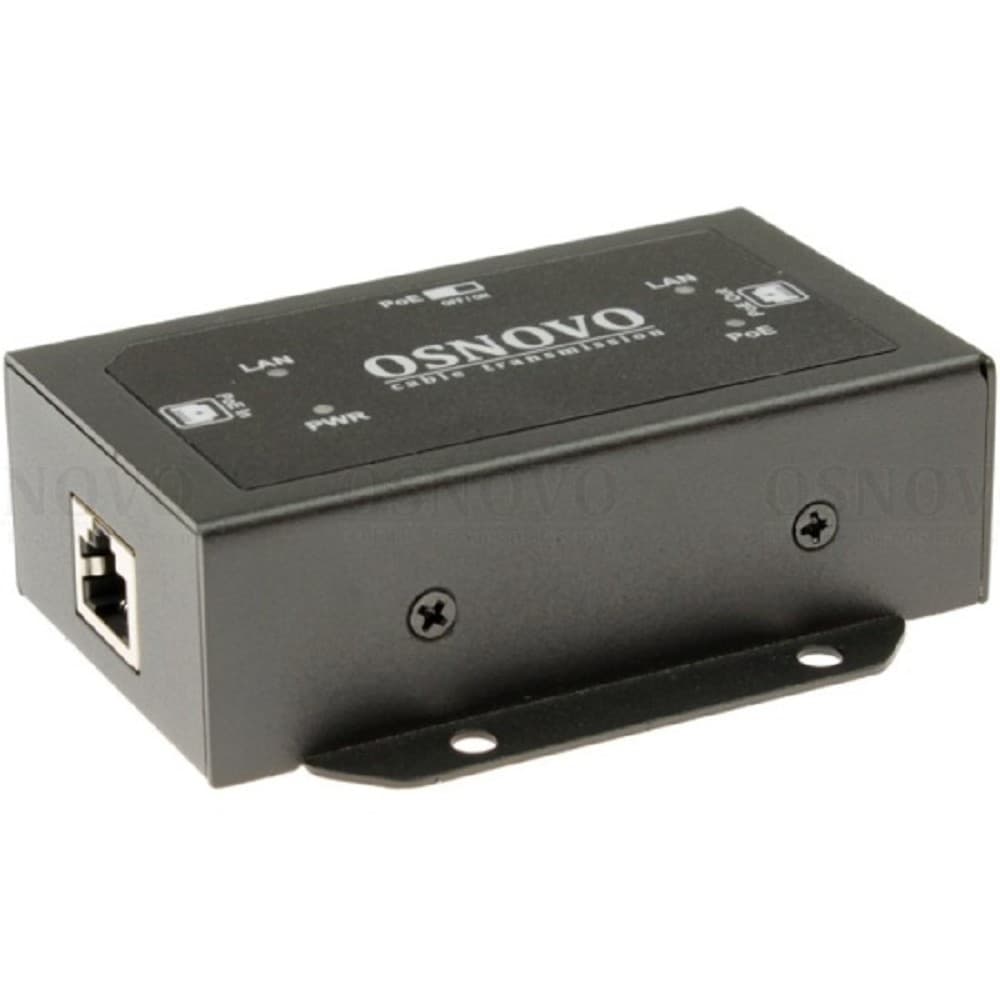 E-PoE/2G(90W) PoE удлинитель 10M/100M/1000M Gigabit Ethernet до 700 метров со встроенной грозозащитой 6кВ.