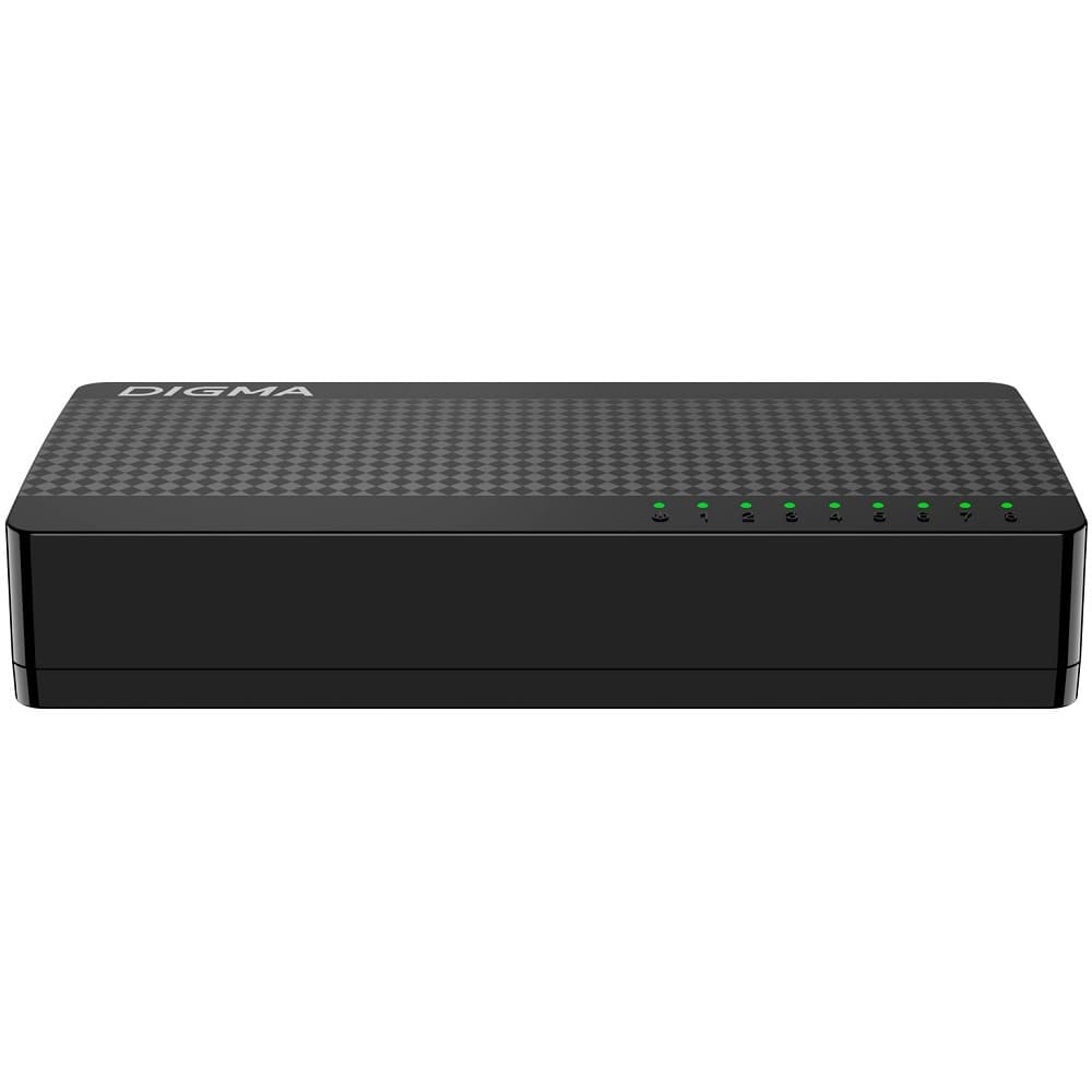 Digma DSW-308FE Коммутатор (L2) 8х100Мбит/с неуправляемый
