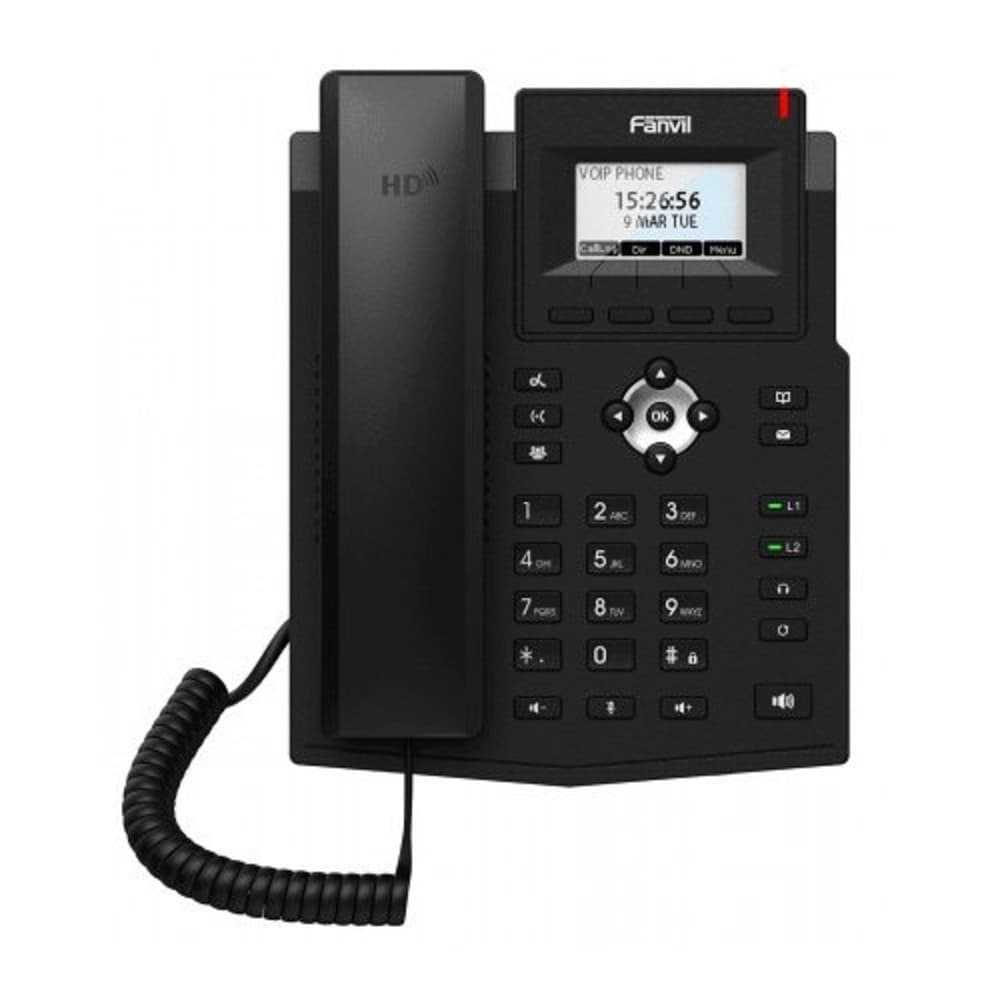 Fanvil X3SG Lite черный SIP телефон