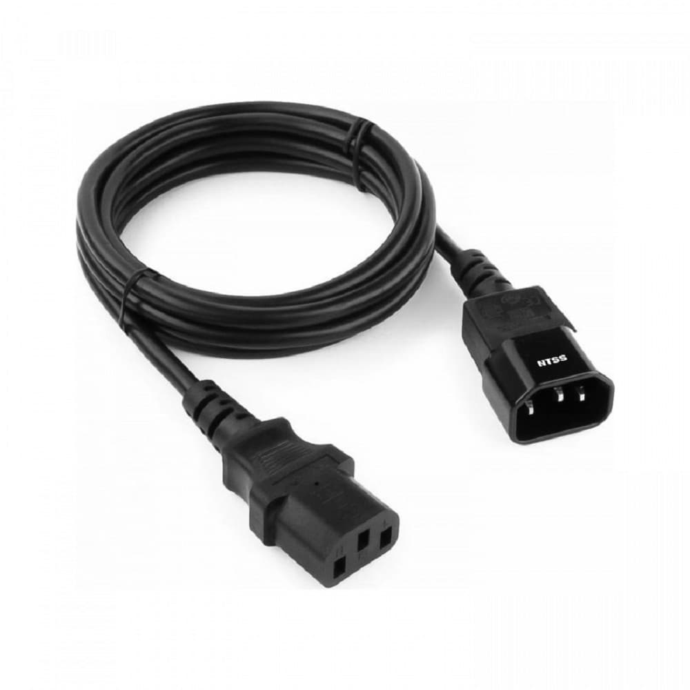 NTSS Шнур питания NTSS для БРП IEC 60320 C13 – IEC 60320 C14, 3х0.75, 1.8 м, ГОСТ NTSS-PC13142