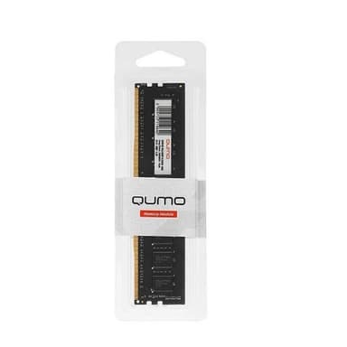 QUMO DDR4 DIMM 8GB QUM4U-8G3200NN22 PC4-25600, 3200MHz OEM 2Gx16 CL22 (4 чипа на плате) 288P 1,2V