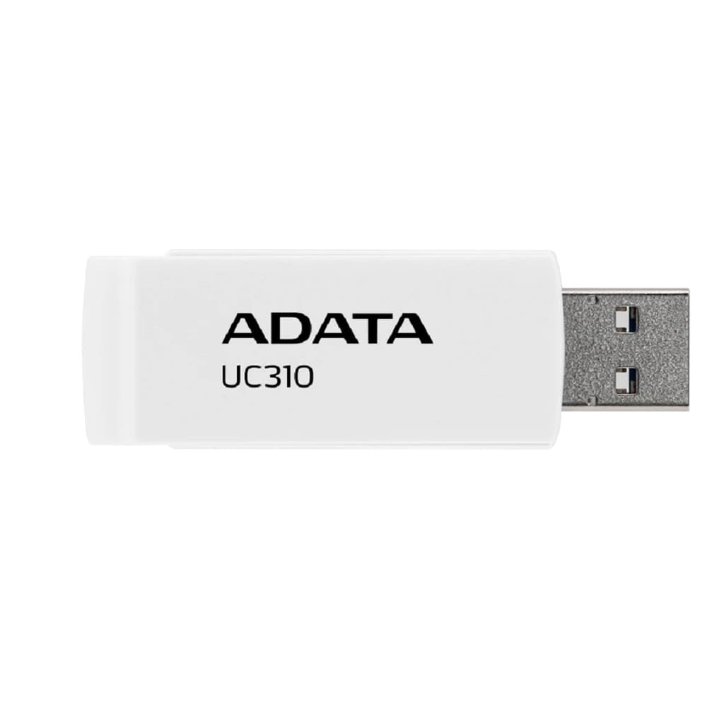 A-DATA Flash Drive 64GB USB WHITE UC310-64G-RWH ADATA