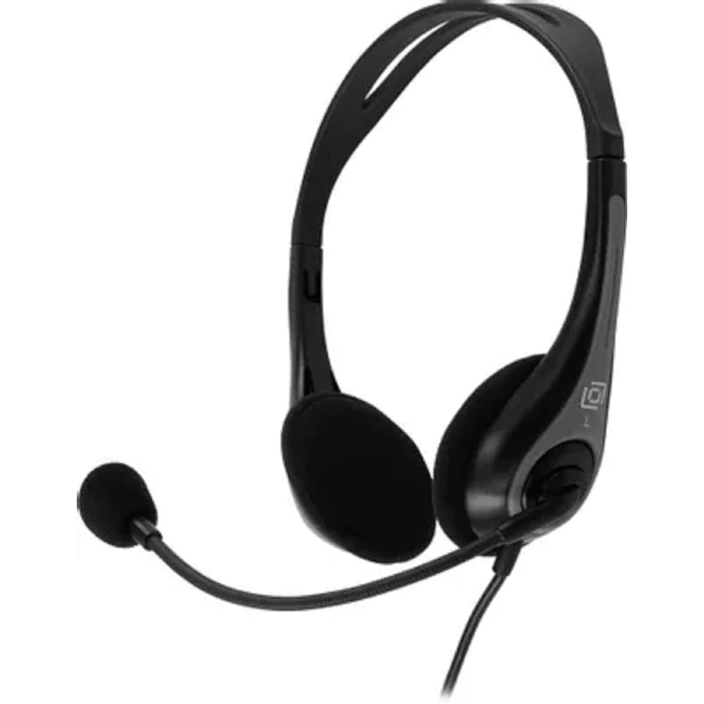 Oklick Наушники с микрофоном Оклик HS-M300 черный/серый накладные