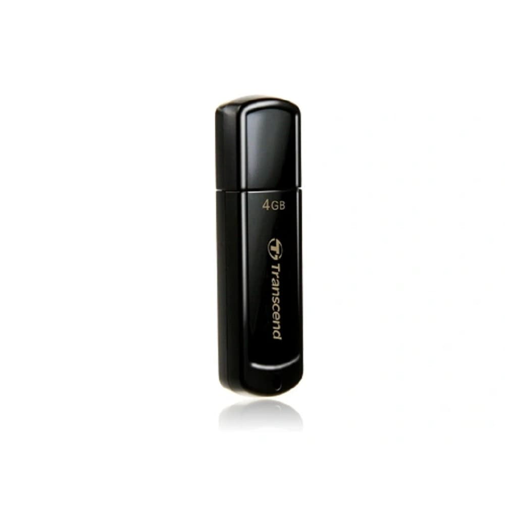 Transcend USB Drive 4Gb JetFlash 350 TS4GJF350 черный {USB 2.0}