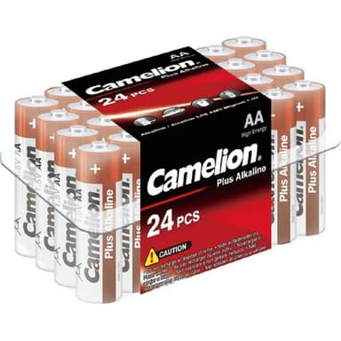 Camelion..LR 6 Plus Alkaline PB-24 (LR6-PB24, батарейка,1.5В) (24 шт. в уп-ке)