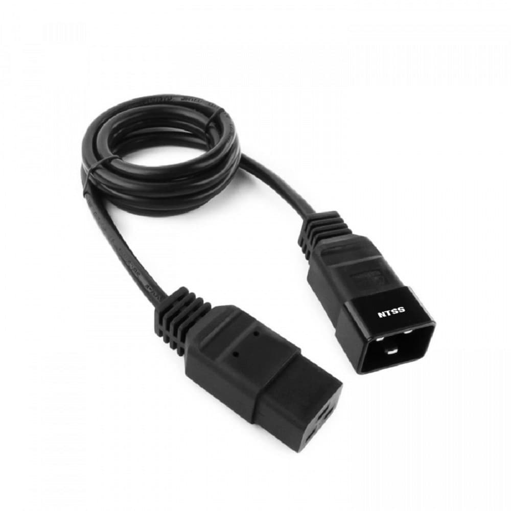NTSS Шнур питания NTSS для БРП IEC 60320 C19 – IEC 60320 C20, 3х1.5, 3 м, ГОСТ NTSS-PC19202