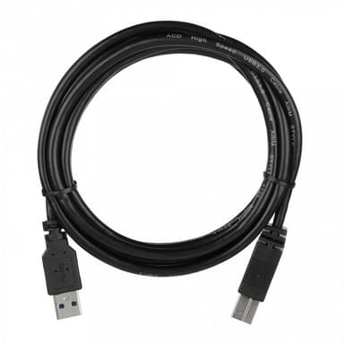 Кабель ACD Кабель ACD-U3ABM-20L |ACD-U3ABM-20L| USB 3.0, A male - B male, ТТХ: |ACD-U3ABM-20L| (7/0.12BC+HDPE)*1P+|(7/0.12BC+HDPE)*2C+7/0.12BC+AL|*2P +7/0.16BC*2C+AL+7/0.12BC+B(80/0.12AL)PVC5.5, Черны