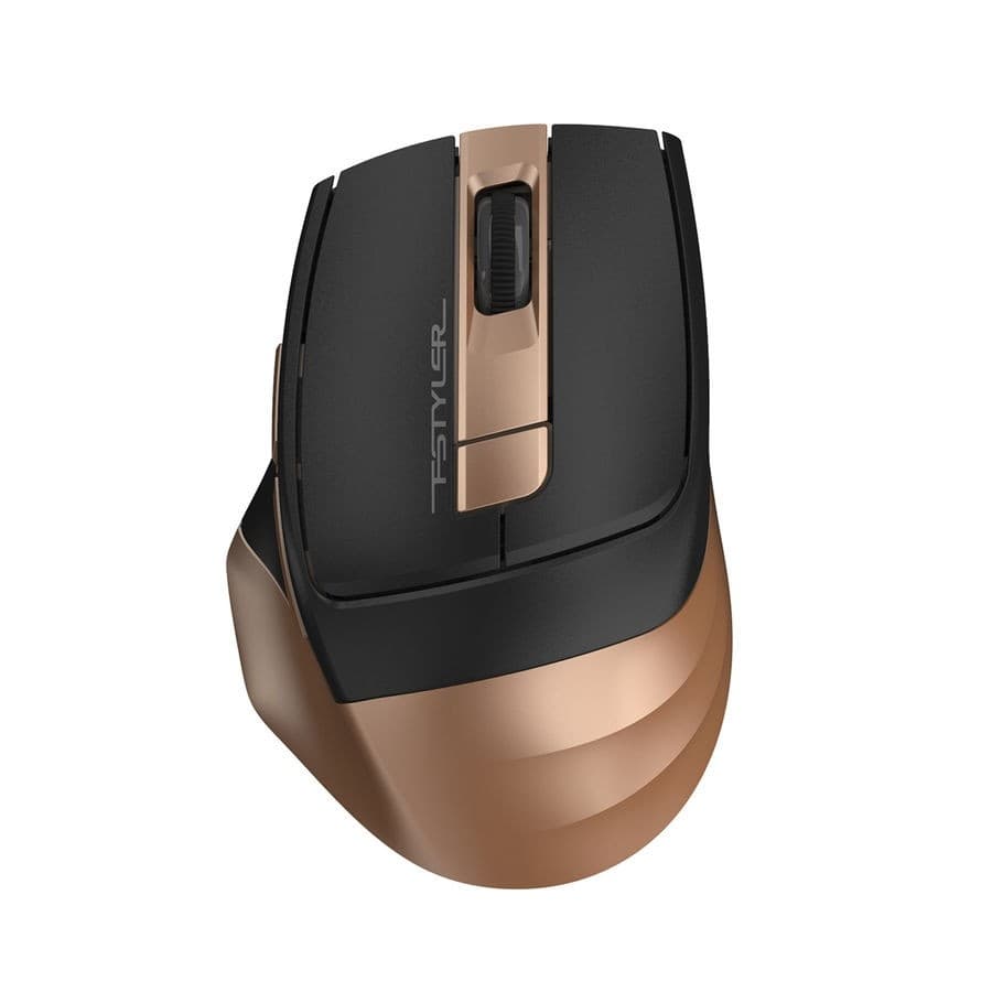 Мышь A4Tech Fstyler FG35 бронзовый/черный оптическая 2000dpi беспров. USB 6but (FG35 BRONZE)