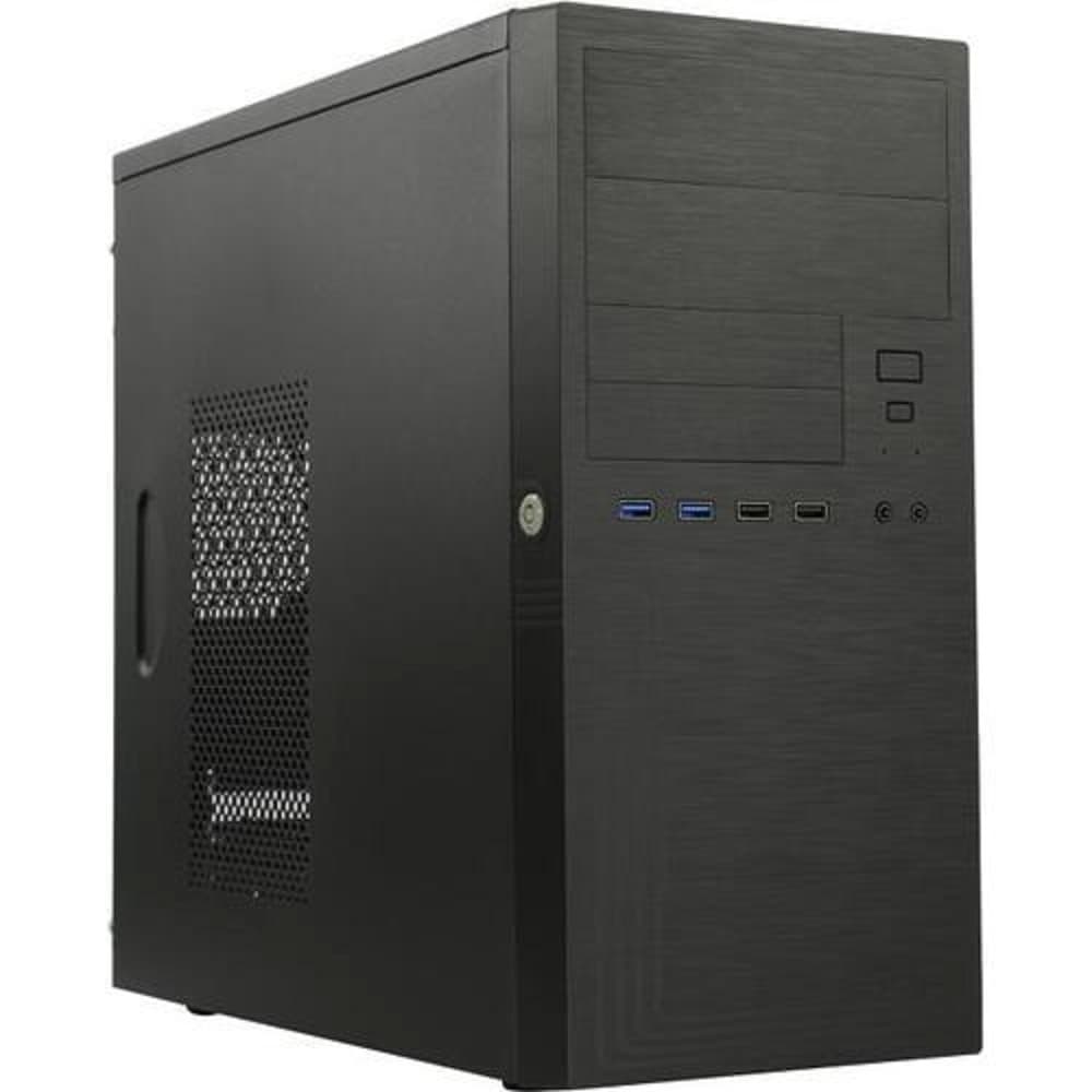 Корпус Powerman ES555BK 450W Black