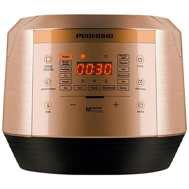 REDMOND Мультиварка RMC-450 , 4,5л,860вт,электр управл,чаша керамика,16 автоматических программ и 29 программ