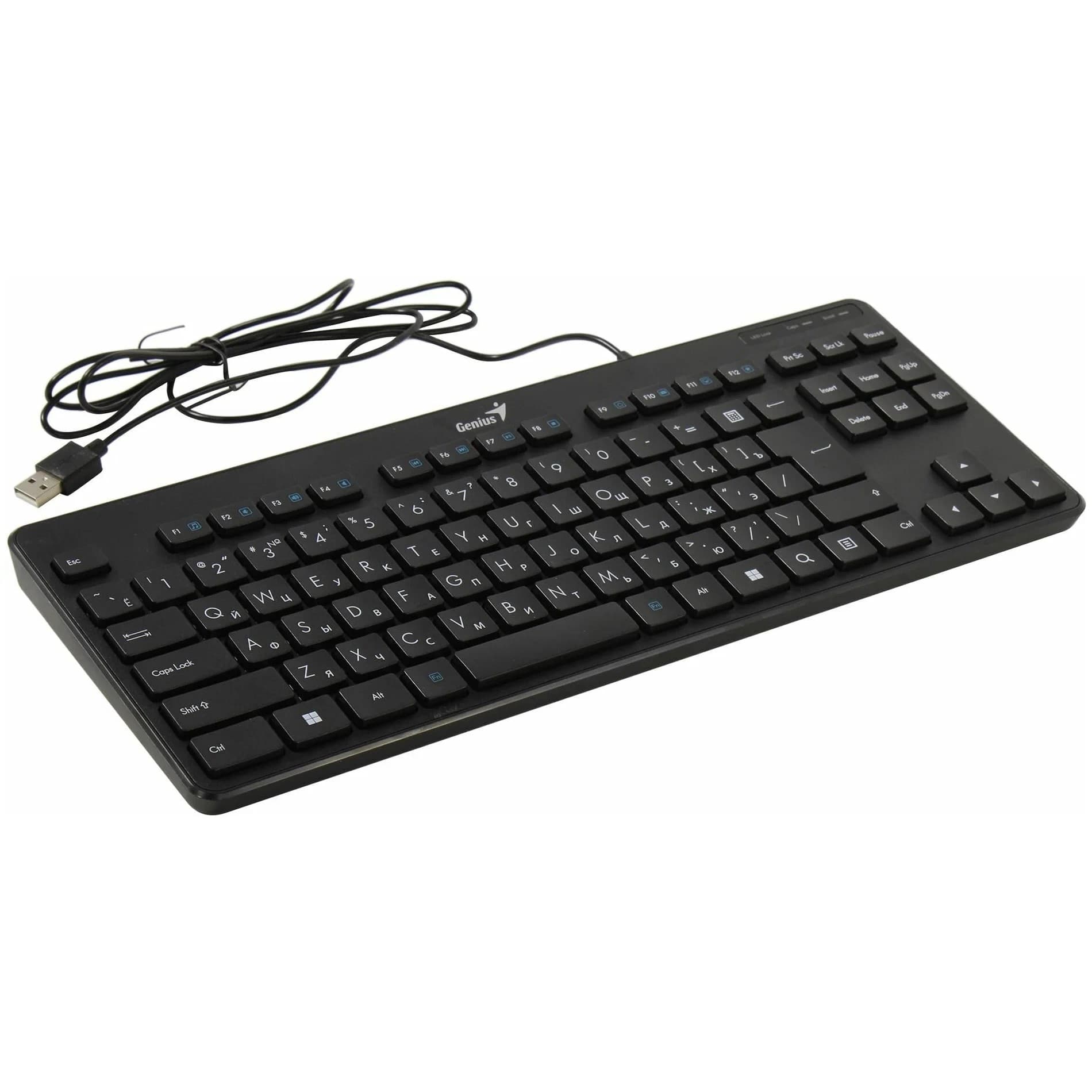 Клавиатура проводная Genius LuxeMate 110 black USB