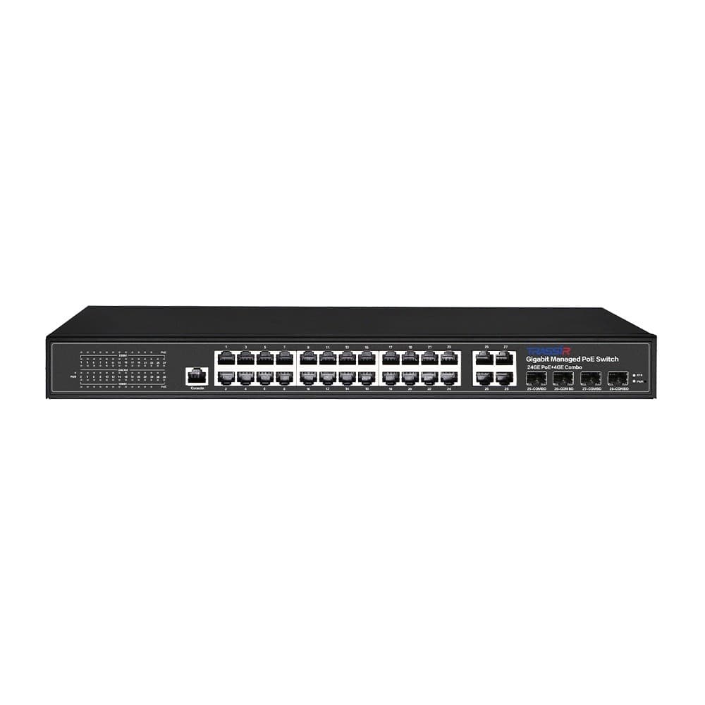 Коммутатор Trassir TR-NS24284C-400-24PoE v2