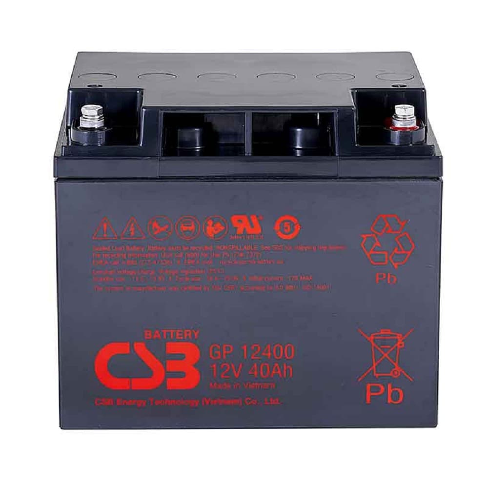 Аккумулятор CSB 12V 40Ah GP12400 (GP12400)
